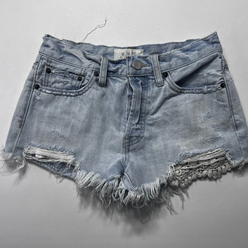 Free people Jean shorts size 25